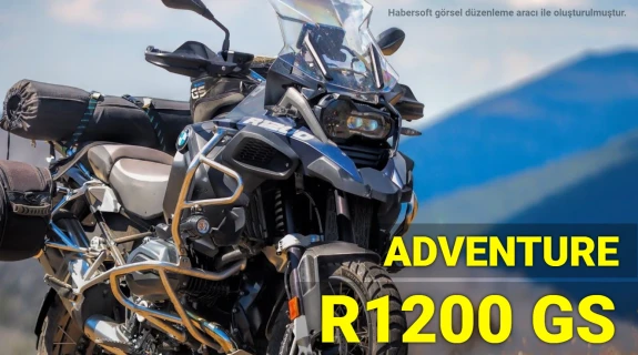 BMW GS1200 Adventure, son derece teknolojik bir motosiklet
