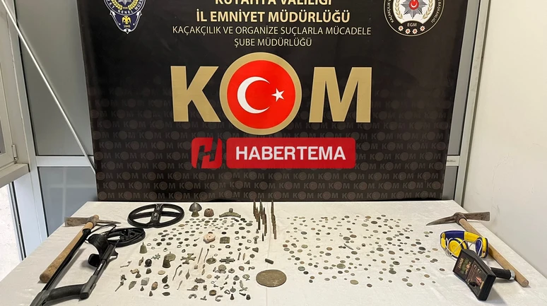 Kültür ve Turizm Bakanlığı ekipleri, tarihi eser kaçakçılarına yönelik gerçekleştirdiği operasyonda 1 kişiyi gözaltına aldı.